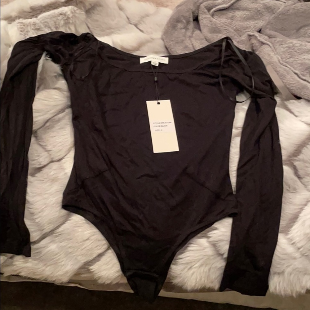 Black bodysuit dance marvel size small